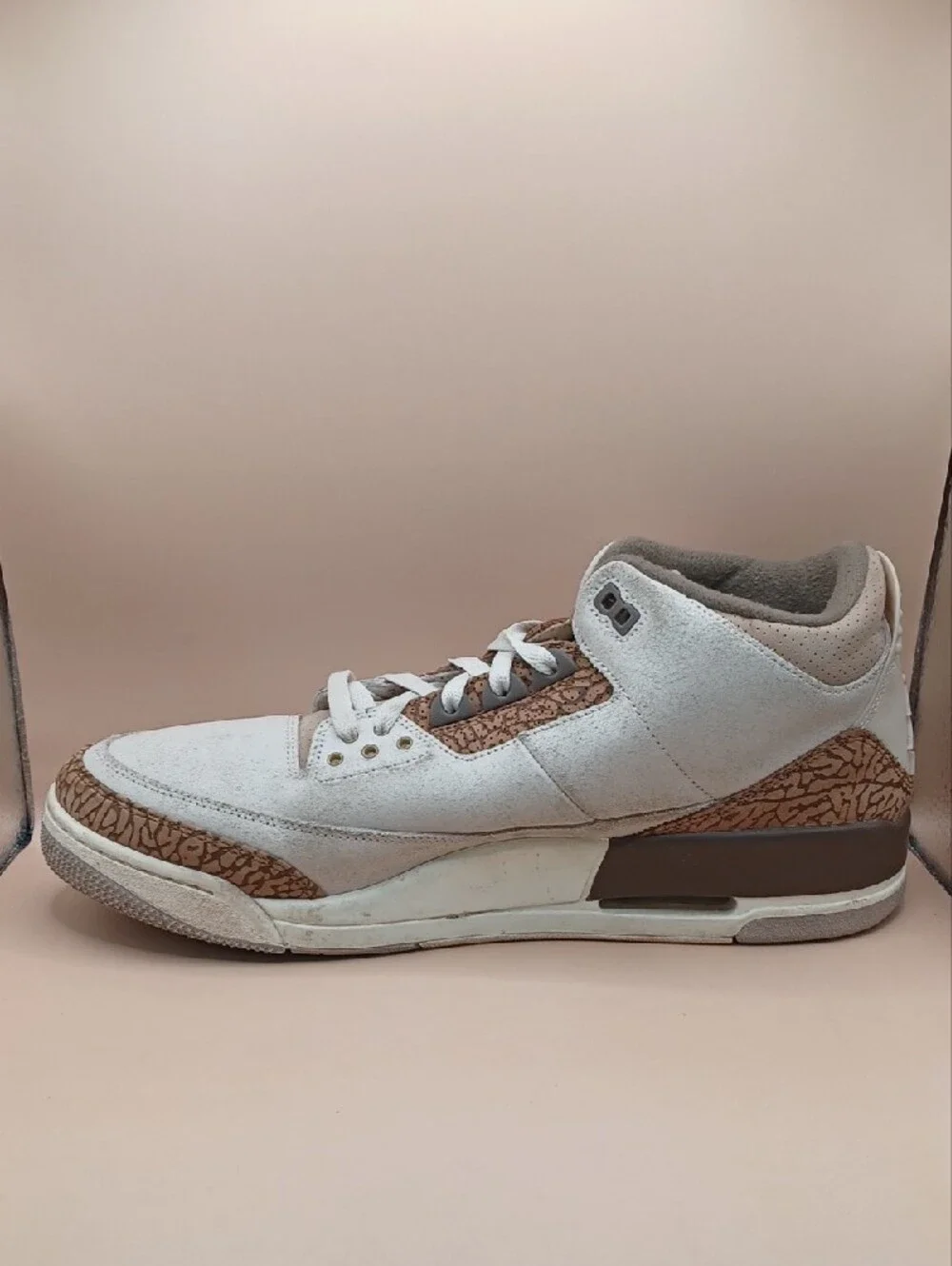 Pre-Owned Nike Air Jordan 3 Retro Sneaker-Palomino Men Size 14 US CT8532-102